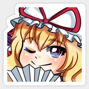 Yukari Yakumo Smug Sticker